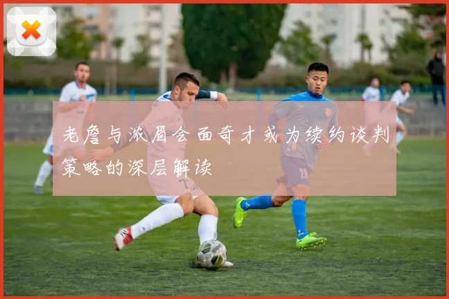 老詹与浓眉会面奇才或为续约谈判策略的深层解读
